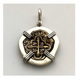 Mel Fisher Shipwreck Atocha Recreation Coin Pendant 4 Reales